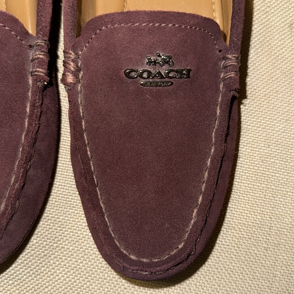 Coach suede rubber soled shoe - Picture 2 of 8